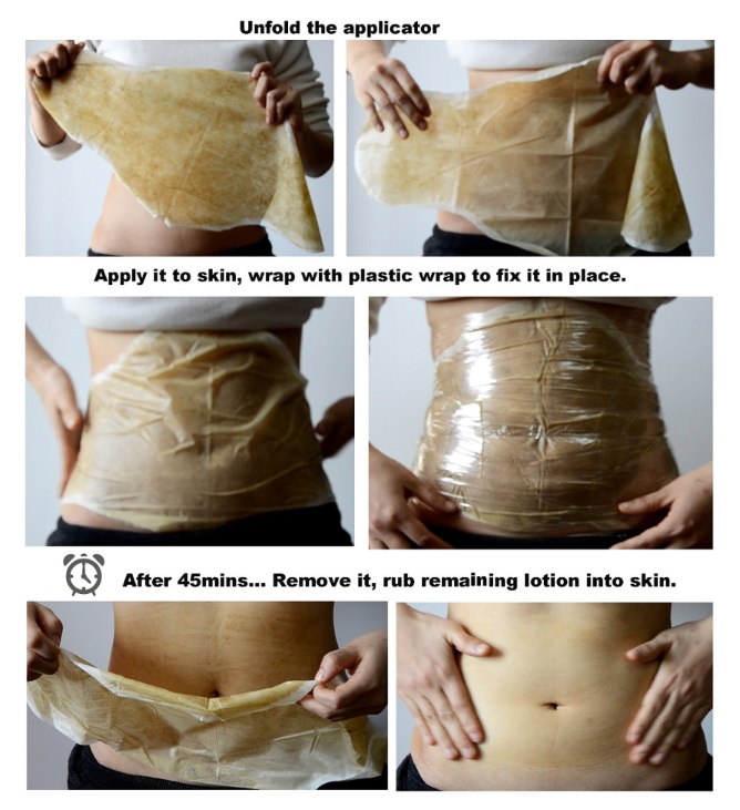 Herbal Body Wrap for slimming, toning and detox